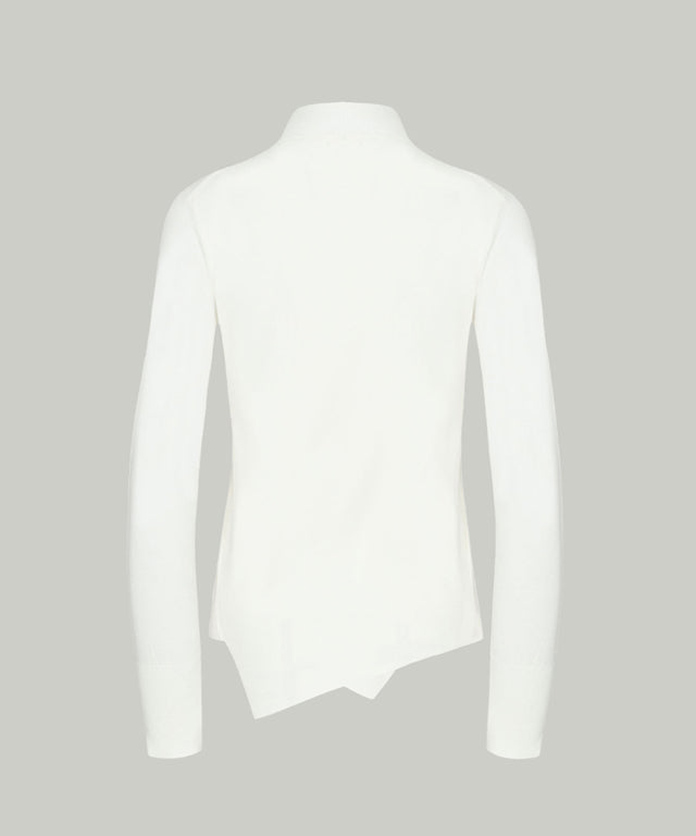 Anell Golf Classic Slim Knit Top - Ivory