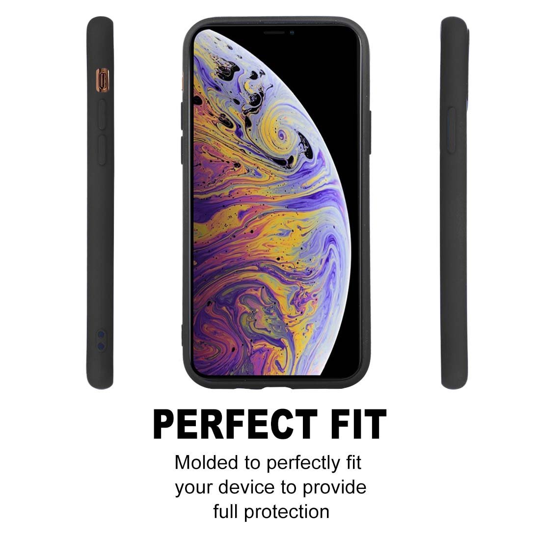 AMZER Shockproof Silicone Skin Jelly Case for iPhone 11 Pro Max -