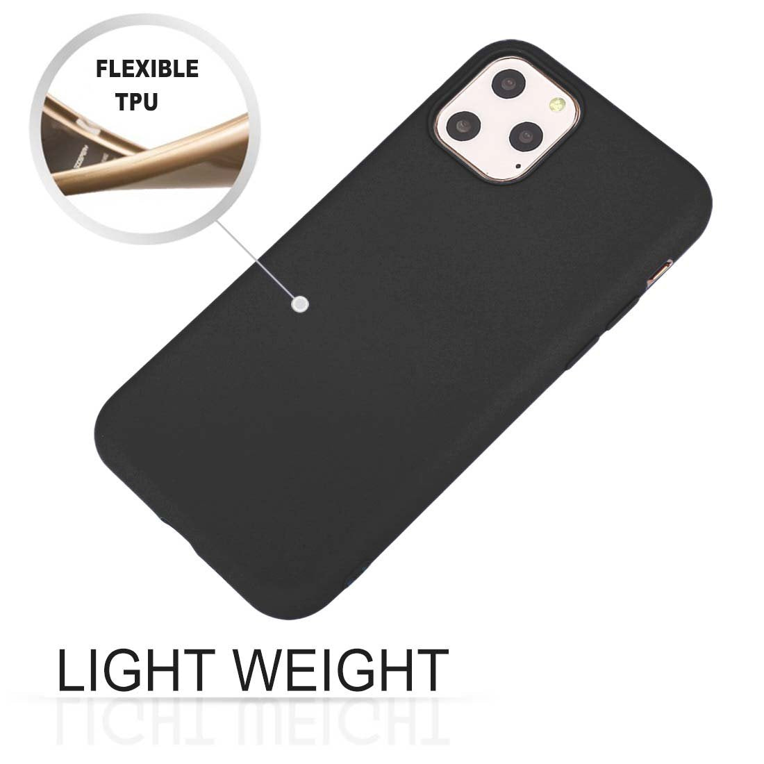 AMZER Shockproof Silicone Skin Jelly Case for iPhone 11 Pro Max -