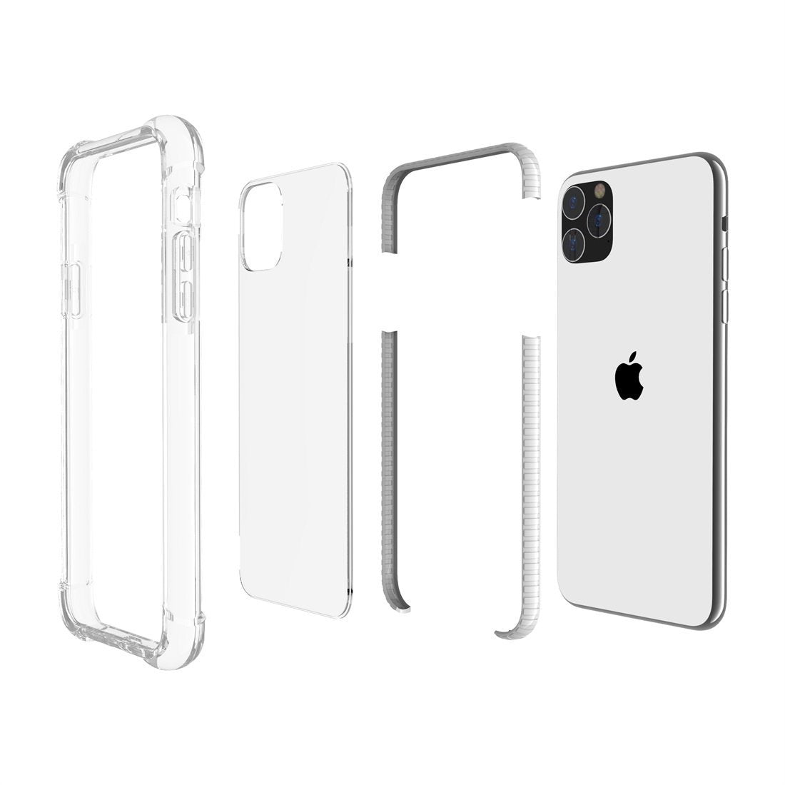 AMZER SlimGrip Bumper Hybrid Case for iPhone XI