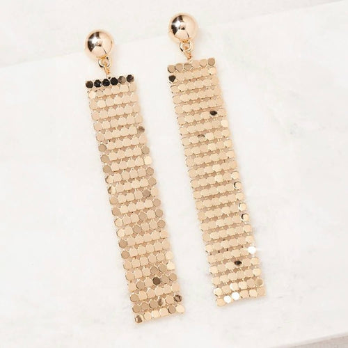 Sequin Long Earring