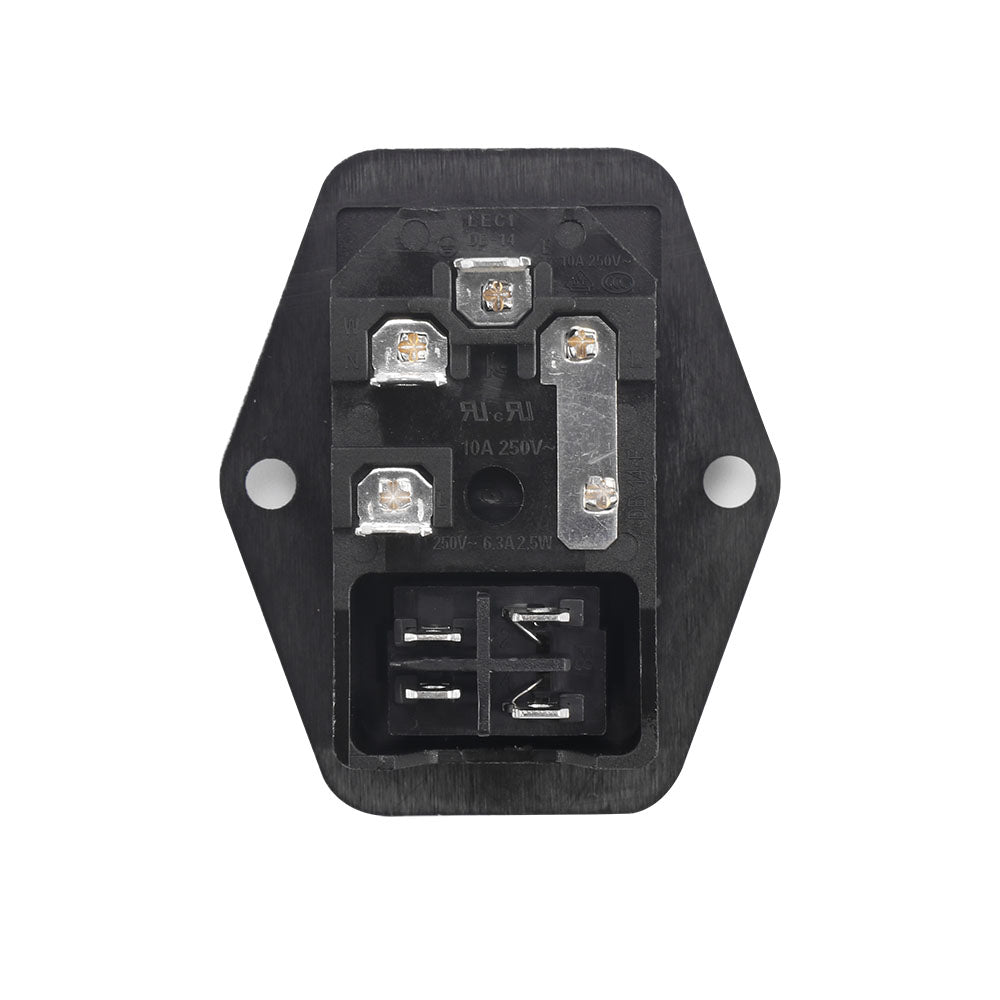 AC With 250v 10A Power Socket Rocker Switch