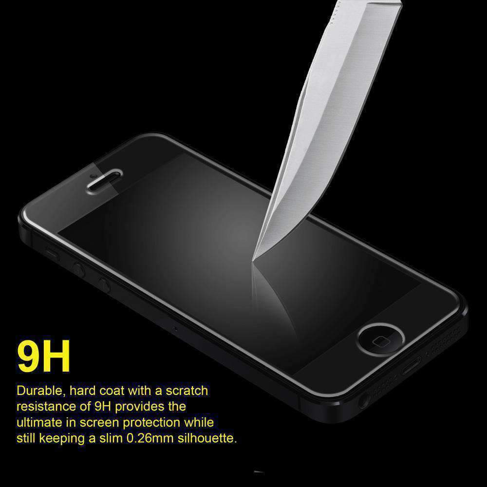 Premium Tempered Glass Screen Protector for iPhone 5 / iPhone 5s -