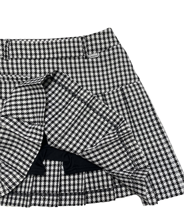 BENECIA 12 Avenue Check Culottes - Black