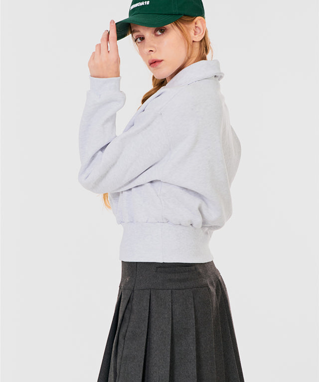 BENECIA 12 Brushed Classic Skirt - Gray