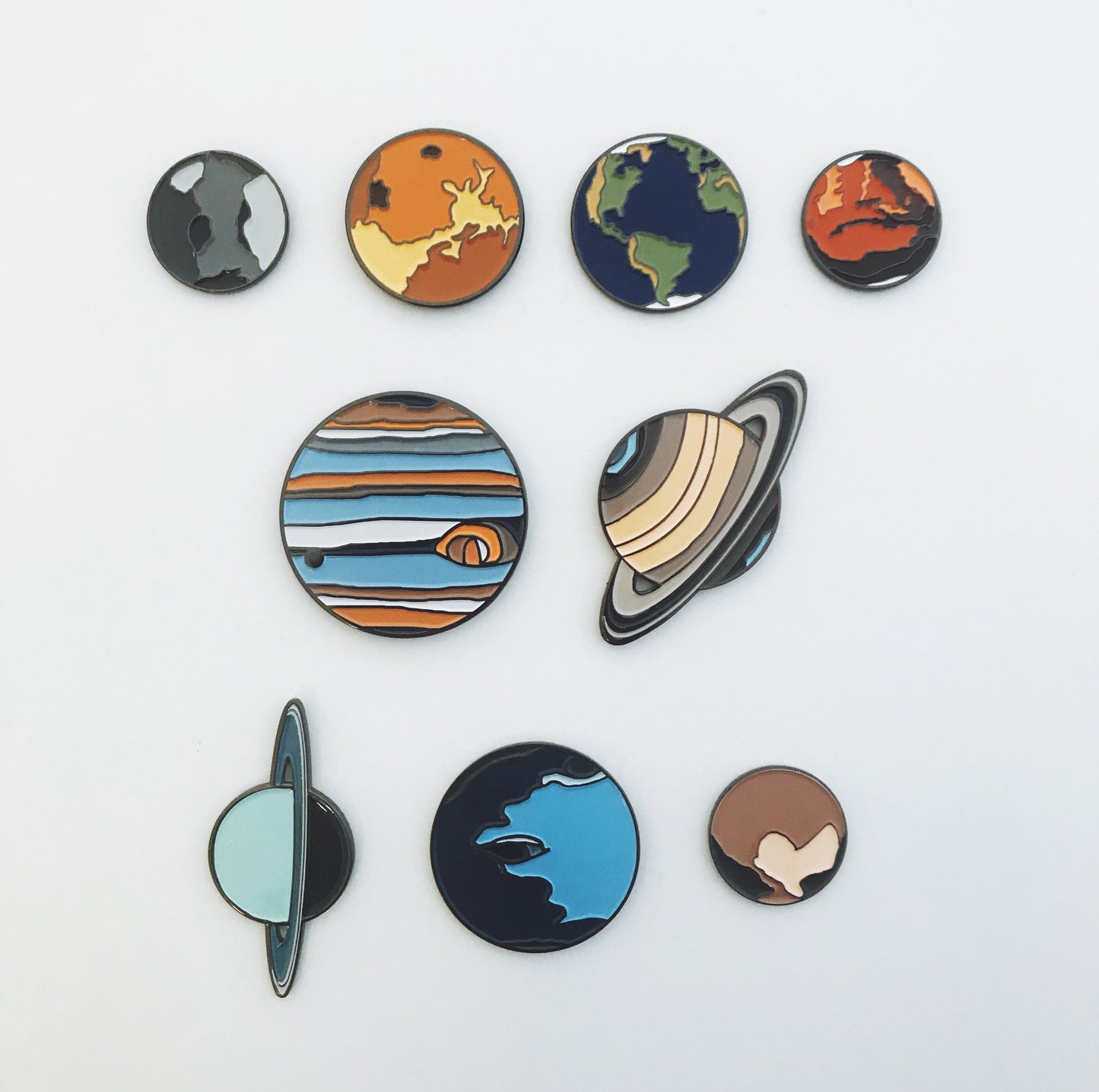 Pluto Enamel Pin