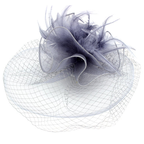 Jumbo Feather Fascinator Headband / hair clip