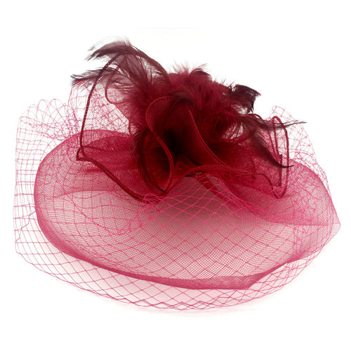 Jumbo Feather Fascinator Headband / hair clip