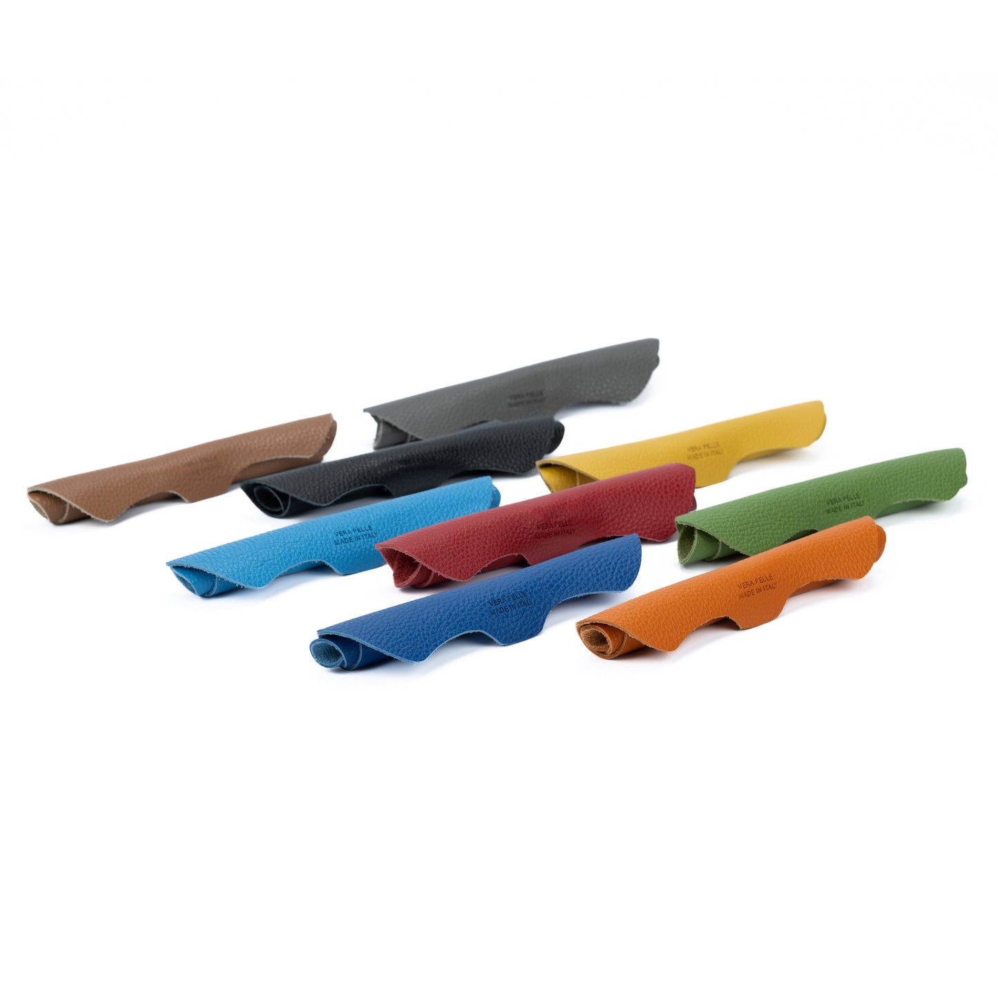 K0001DB | Tappetino per Mouse Made in Italy in Vera Pelle pieno fiore,