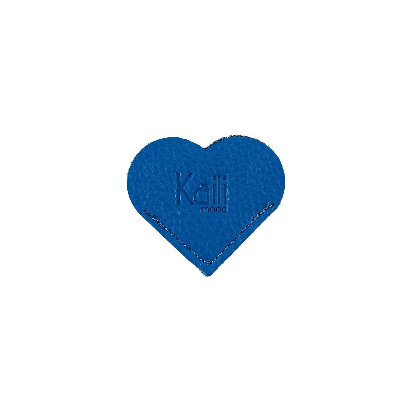 K0038OB | Segnalibro Cuore Made in Italy in Vera Pelle pieno fiore,