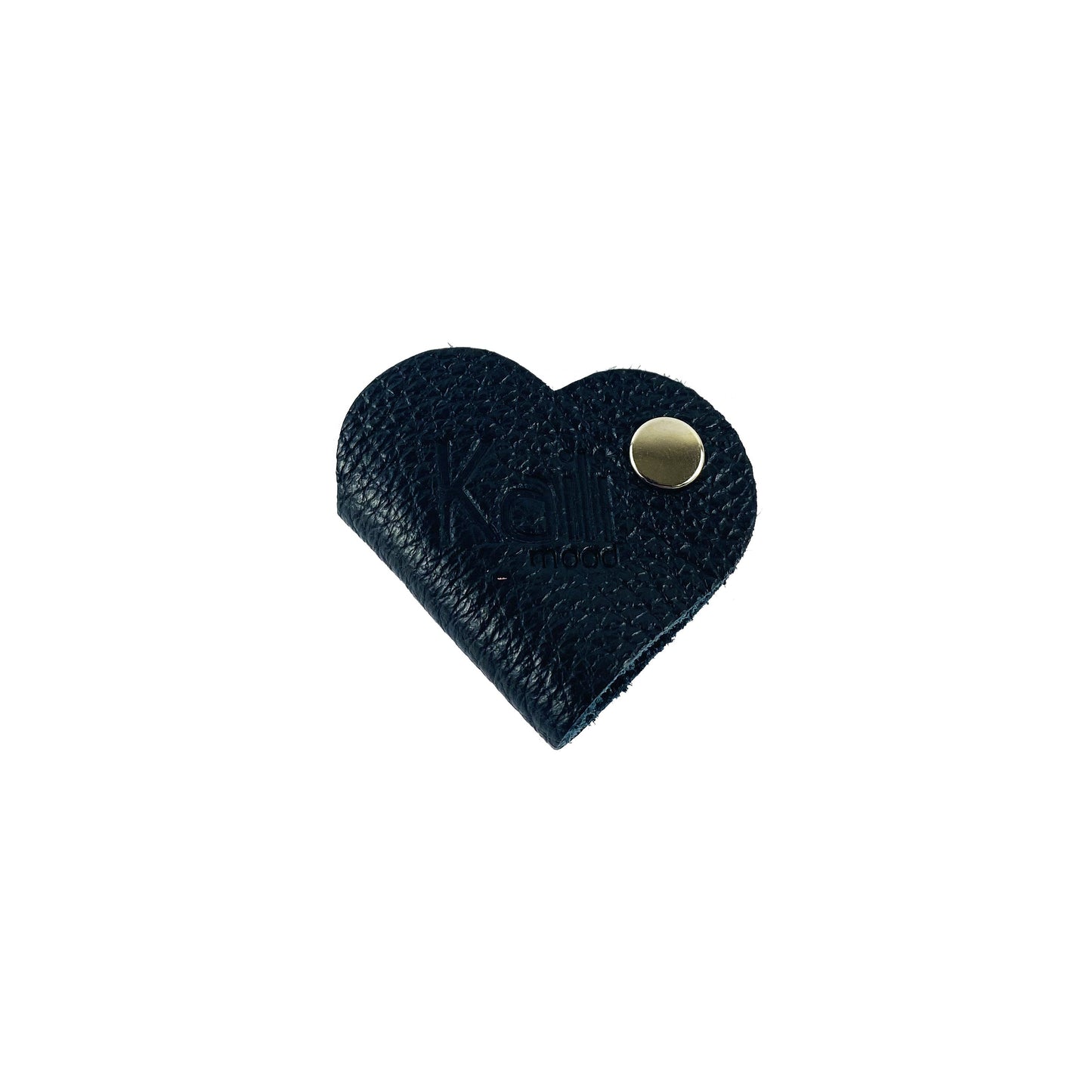 K0039AB | Avvolgicavo Cuore Made in Italy in Vera Pelle pieno fiore,