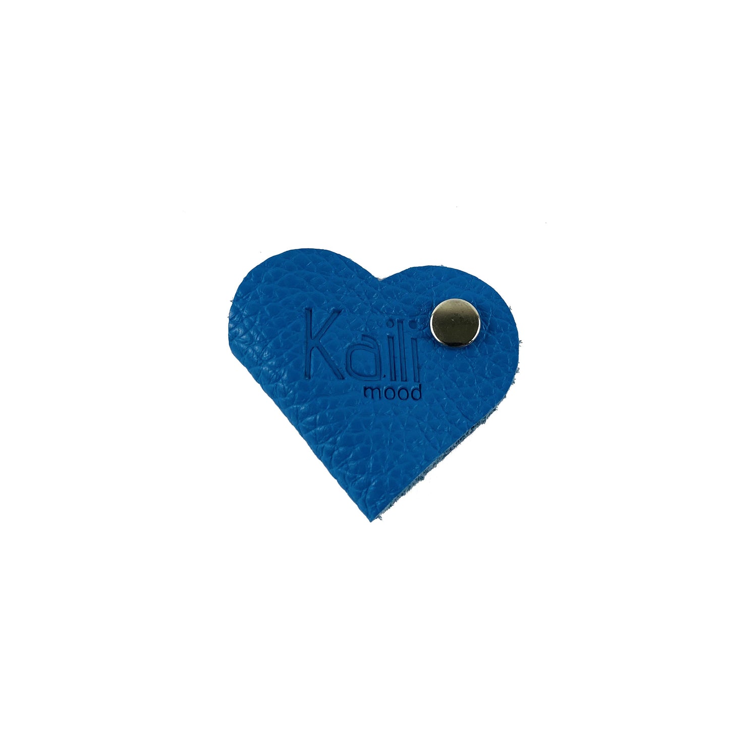 K0039OB | Avvolgicavo Cuore Made in Italy in Vera Pelle pieno fiore,