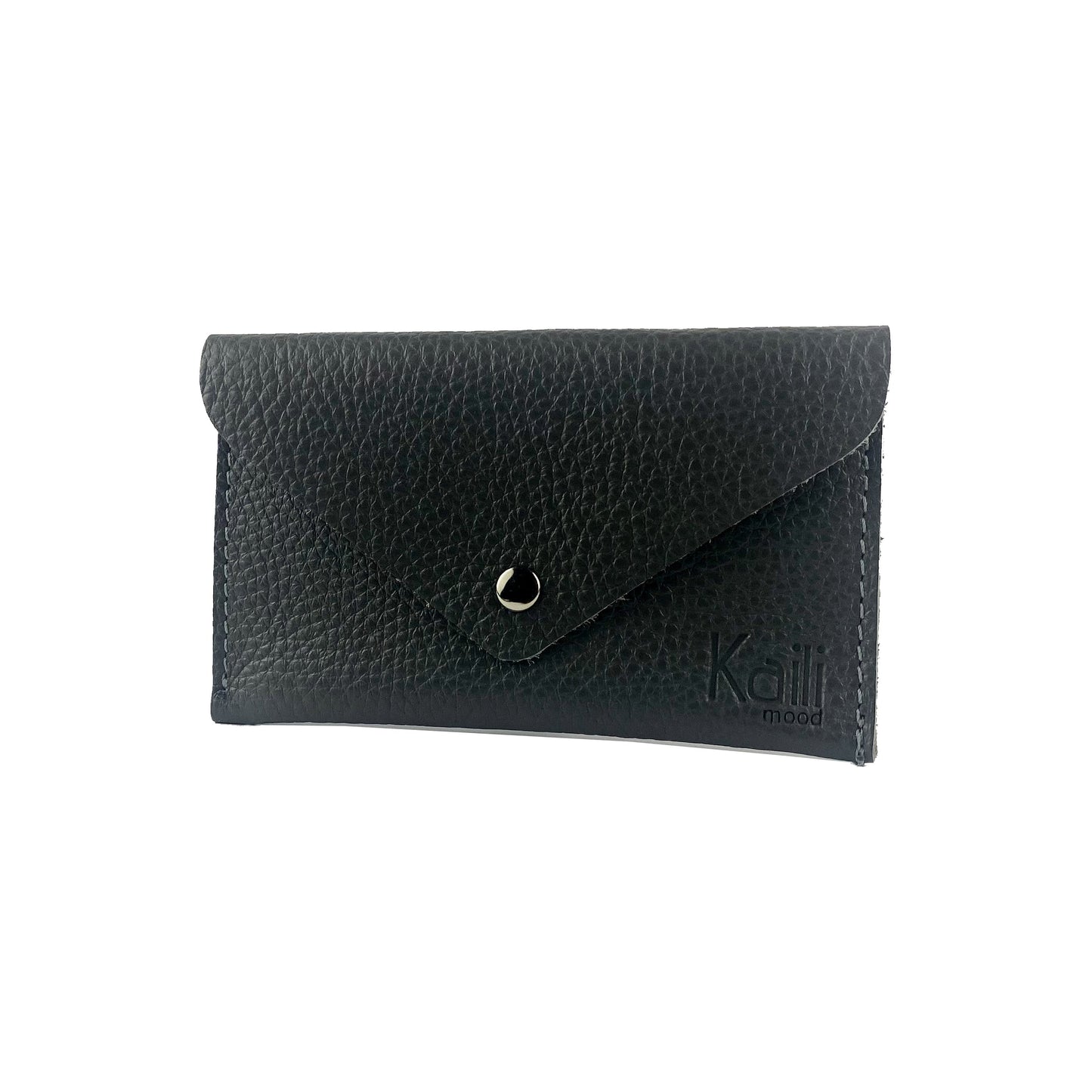 K0040AB | Bustina con pattina Made in Italy in Vera Pelle pieno fiore,