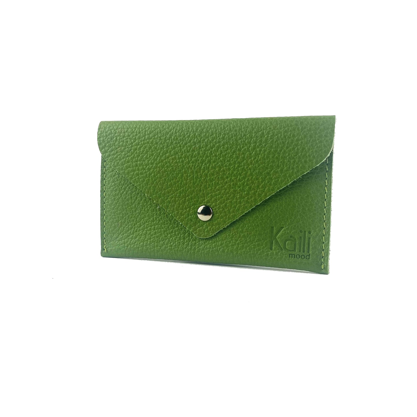 K0040EB | Bustina con pattina Made in Italy in Vera Pelle pieno fiore,