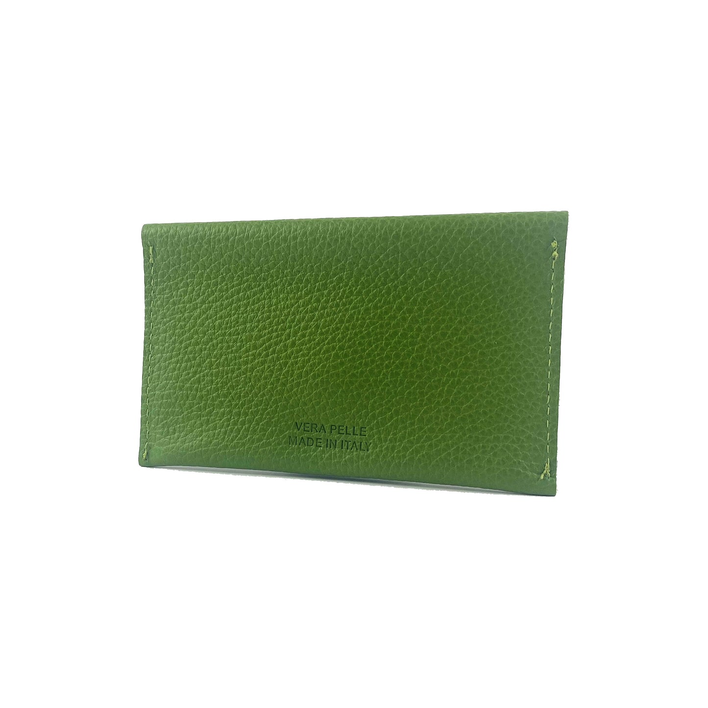 K0040EB | Bustina con pattina Made in Italy in Vera Pelle pieno fiore,