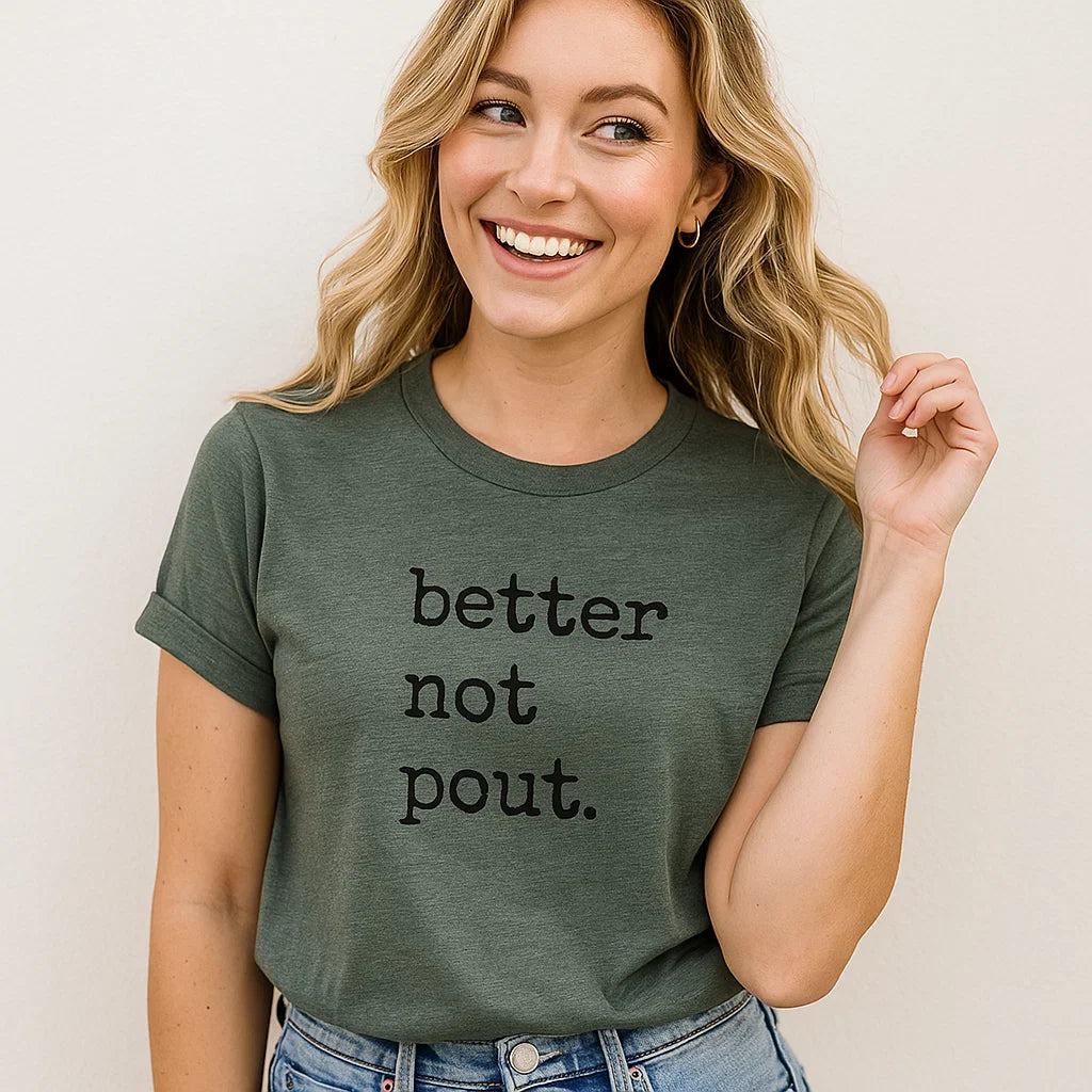 Better Not Pout Shirt, Funny Holiday Tee
