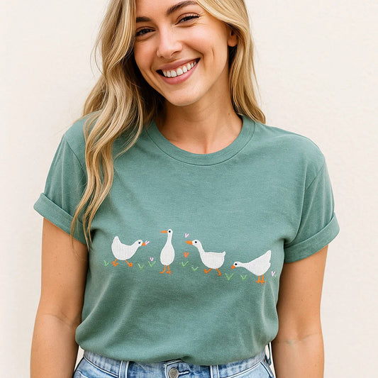 4 Ducks Bella Canvas Tee, Women's Graphic T-shirt