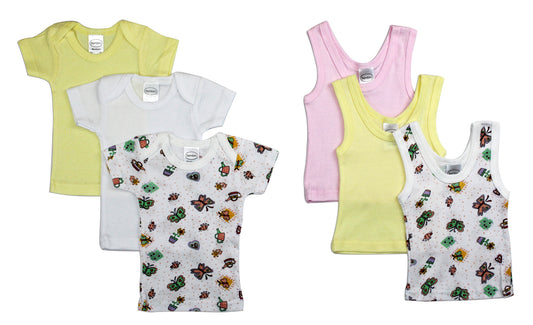 Girls' 6 Piece Layette Set