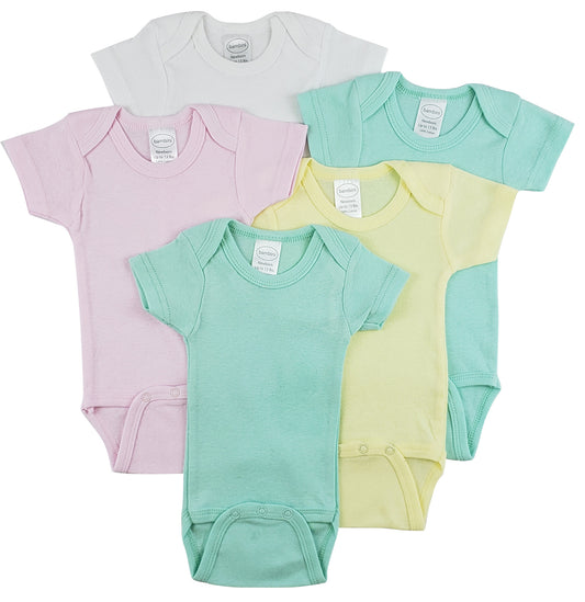 Bambini Short Sleeve One Piece 5 Pack