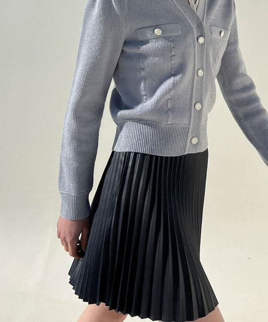 Anell Golf Bold Pleated Skirt - Royal Blue