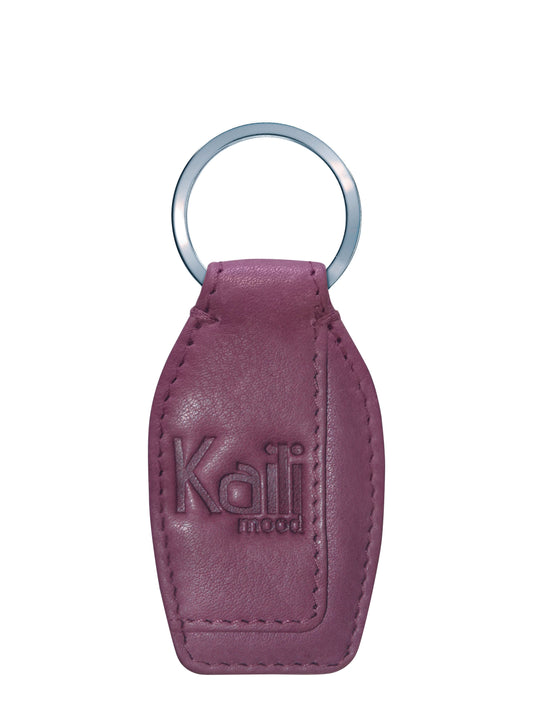 K10753NB | Portachiavi in Vera Pelle pieno fiore, con leggera grana.
