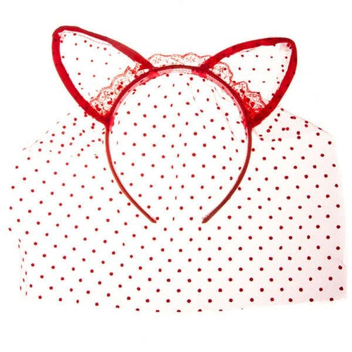 LACE CAT EARS HEADBAND