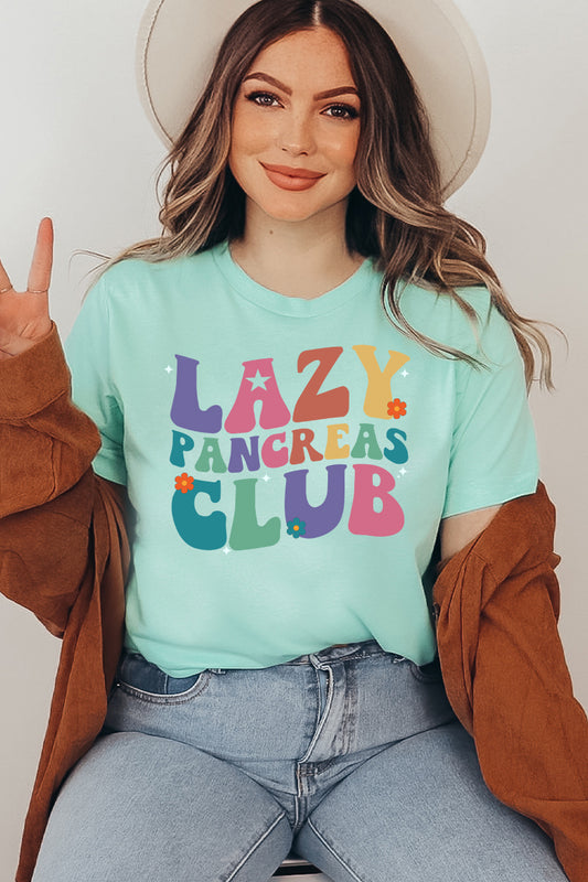 Lazy Pancreas Club T-shirt