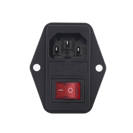AC With 250v 10A Power Socket Rocker Switch